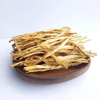 陕西特产黄花菜干货忘忧草金针菜直条黄花菜厂家直供袋装整箱批发图2
