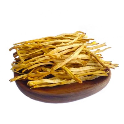 陕西特产黄花菜干货忘忧草金针菜直条黄花菜厂家直供袋装整箱批发图3