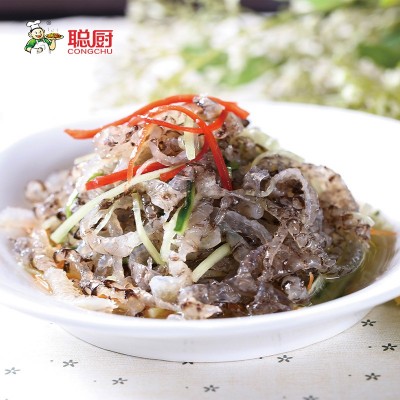 聪厨泡椒鱼皮150g香辣即食预制菜 冷冻零食小吃商用批发图4