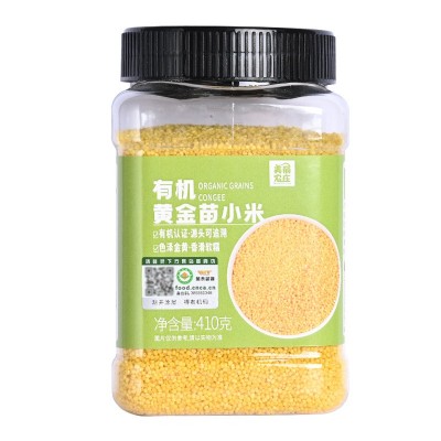 美丽农庄有机黄小米新米朝阳正宗黄金苗小米五谷杂粮熬粥米送宝宝