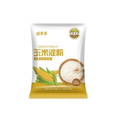 厂家供应500g玉米淀粉食用生粉油炸勾芡烘焙高粘透明一级食品级