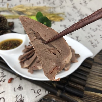 馋三里五香卤猪心200g熟食猪肉类真空袋装商用餐饮批发卤汁纯肉图2