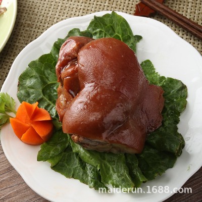 馋三里卤猪头肉250g五香卤味熟食猪头脸成品商用餐饮批发麻辣香辣图5