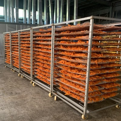 厂家直销400g盒装红薯干地瓜干倒蒸干鲜蒸条农家工艺番薯干批发图2