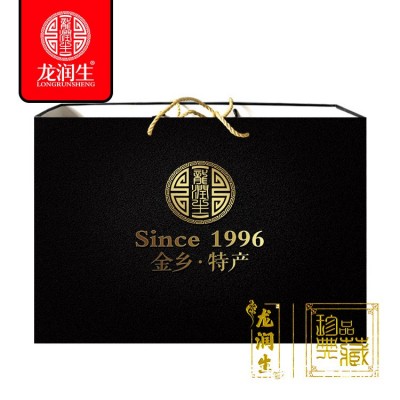 独头黑蒜200g*2盒多瓣黑大蒜200g*2盒山东土特产批发价礼盒手提图3