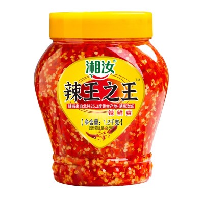商用湘汝辣王剁椒酱黄贡椒蒜蓉味剁椒鱼头专用酒店餐饮饭店调味酱